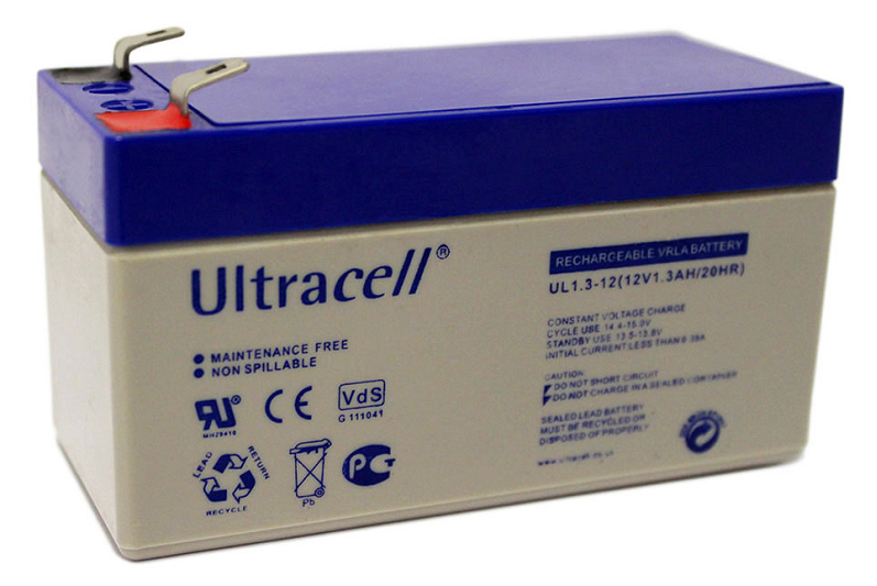 Акумуляторна батарея Ultracell UL1,3-12 AGM 12V 1,3 Ah